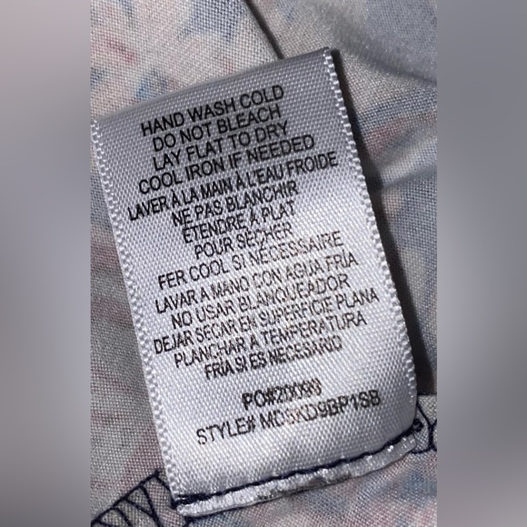 STUDIO B Dark blue floral dress - Picture 9 of 9